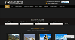 Desktop Screenshot of ladakhmytrip.com